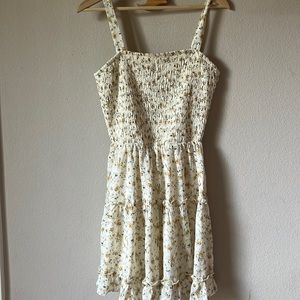 Floral mini dress